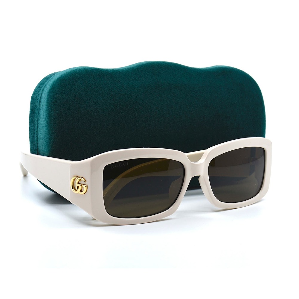 Gucci GG1403SK Ivory Brown Sunglasses Women Authentic Italy New w/ Case - Picture 9 of 15